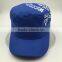 Fashion Custom design Cotton Twill flat top military cap