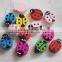 Factory Wholesale Mixed Color Animal Wooded Beads Wooden Animal Beads For Jewelry Making