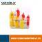 Multiple colors/ options plastic squeeze BBQ chili sauce bottle