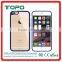 Wholesale Hard Back PC Plastic Transparent clear tpu bumper Cell mobile phone Cover Case for iPhone 6 6s 6plus