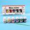 Bulk wholesale art supplies 6 color high temperature glass paints with bottle packaging for childs nontoxic
