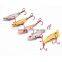 Top Fishing Lure 6# Red Hook Fishing Tackle 3 colors Spoon Lures Metal Lure