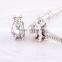 T084 Globalwin Custom Logo 925 Sterling Silver Animal Charm Antique Dog Charm For Bracelet