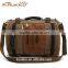2016 canvas leather vintage Duffel travelling Bags men backpack bag