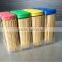 China Supplier gold bamboo toothpicks ,any size bamboo toothpick