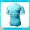 New sublimation skin tight compression fitness t shirt for men