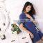 Custom short sleeve cotton nightgown women homewear lady pajama
