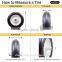 Customized PU foam tire