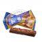 Peanut center filled chocolate stick