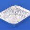 Small rectangle aluminium foil container 300ml/takeout foil meal tray