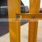 hot dipped galvanized then powder coated security steel palisade fencing for sale