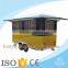 Outdoor Street Mobile Food Truck Fast Food Cart For Sale