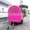 Pizza Fast Food Trailer/ Modern Design Towable Mobile Pizza Food Cart thailand fry ice cream machine/slush machine for sale