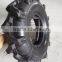 Shock Absorption Elastic Rubber Outdoor Garden Wheel For Trolley