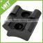Customized Black anodised aluminium made weaver rail base for hunting scopes