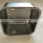 Commercial Inox Steel Sink Work Table for Restaurant Kitchen Equipment