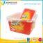 IML Plastic Square Biscuit Container,FDA,BRC,Sedex Food Packaging,Biscuit Box with Lid.