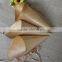 FSC top grade custom pine wooden mini cone for food