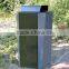Arlau Outdoor metal steel garbage bin