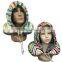 Hot Sale U shape Best Neck Pillow With Hat For Sleeping