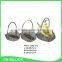 Grey color woven wicker rattan basket for flowers