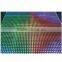 Modern fashion rechargeable battery 16 colors change lighting plastic square LED dancing floor with CE,SGS & Rohs certification