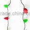 Xmas decoration gift hot sellingS in Euorpe and USA led light up christmas bulb necklace for kids