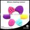 Silicone facial cleaning brush help massage muscles