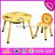 Hot sale product for 2015 wooden chair,high quality kids wooden chair,cute wooden toy mini chair for children W08G004
