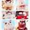 2015 good seal cute plush animal sheep shaped pillow China