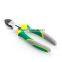 Three colors side cutter for copper wire for with drop forged treatment