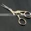 61032 Antique Embroidery Crane Shape Craft Thread Household Scissors
