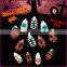 ABS material stellieto Holloween false nails with glue