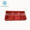 Red Color Wooden Box for Packaging Perfume Bottle
