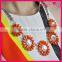 wholesale garment decoration fashion beaded necklace supplier WNK-235