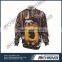 100% polyester custom printed crewneck sweatershirt