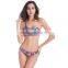 Plus Size Mujeres Negras en Bikini Christmas Bikini Set Woman Swimwear