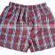 2015 new fashion mens woven boxers 100% polyester