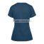 Custom Hot Sale Medical Uniforms V-neck Scrub Tops
