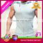 New arrival custom sleeveless muscle hoodie with thin fleece fabric for jogging