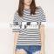 Custom Women's Casual Stripe T-shirts
