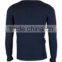 ISO9001/BSCI Manufature navy blue teenager striped pattern cardigan sweater