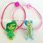 inside out cartoon characters kids elastic hair tie
