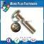 Made in Taiwan DIN 7985 Recessed Raised Cheese Head Screw Brass Stainless Steel Zinc Plated DIN 7985