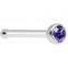 Tanzanite Nose Bone Nose Piercing Jewelry Rings