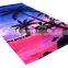 MOQ 400pcs 100% cotton China digital printed beach towel