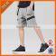 Wonderful transfer sublimation printed mens fashion shorts with pocket and elastic cord