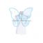 Hot selling pink&white fairy wing stainless kids butterfly wings