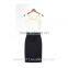 Women's Summer Striped Sleeveless Wear to Work Casual Party Pencil Dress SD73