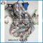 Elegant women's floral print turkey silk scarf